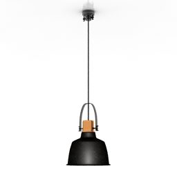 3д модель подвесного светильника для кухни с блеском