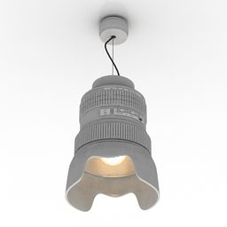 Lâmpada paparazzi com brilho de teto modelo 3d