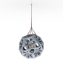 Luster Parametric Design Lamp 3d model