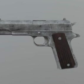 M1911 Handfeuerwaffe 3D-Modell