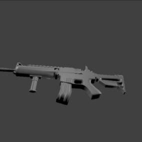 銃 M4a1 軍隊 3D モデル