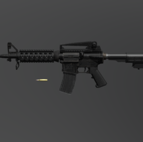 Weapon Gun M4a1 Carbine 3d model
