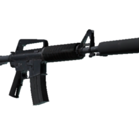 Militärisches M4a1-s-Gewehrgewehr 3D-Modell