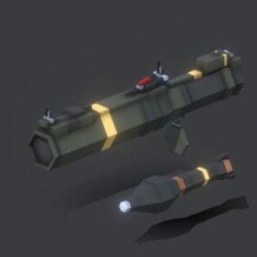 M72 ロケットランチャー武器 3D モデル