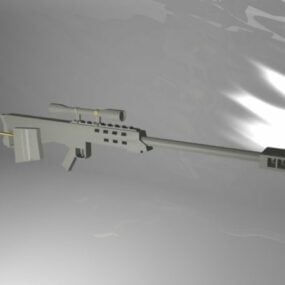 Silah M95 Keskin Nişancı Tüfeği Tabancası 3d modeli
