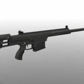 Gewehr Desert Camo Sniper 3D-Modell