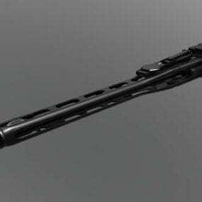 Battle Gun Mg3a1 3d model