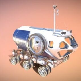 太空飞船探索飞机3d模型