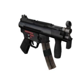 Military Mp5k Rigged 3d model