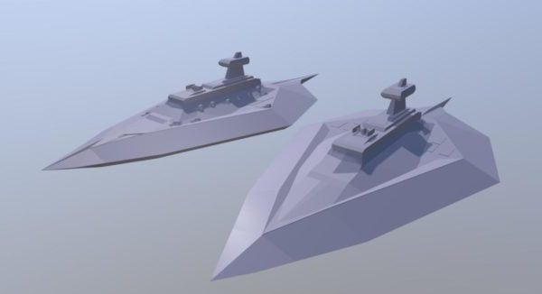 Sci-fi Army Star Cruiser