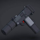 Waffe Mac10 Maschinengewehr