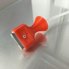 Macbook Pro 2014 Cable Saver Tulostettava 3D-malli