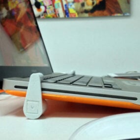 Macbook Pro-stöd Utskrivbar 3d-modell