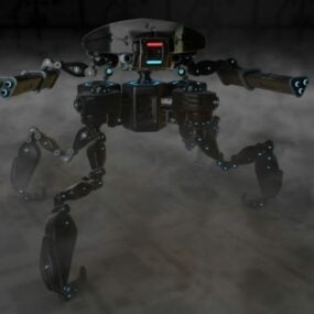 Yük Kaldırma Robotu 3d modeli