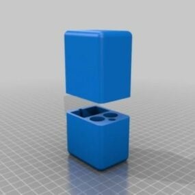 Printable Flight Box Portable Case 3d model