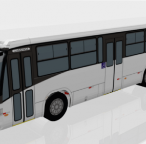 Marcopolo Bus Vehicle 3D-malli