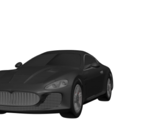 Maserati Gt Car V1 3d model