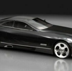 Mô hình 3d thiết kế xe Maybach Coupe