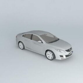 Sportowy samochód Mazda 6 2008 Model 3D
