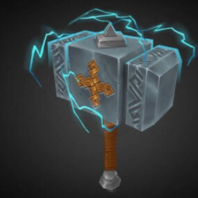 Storm Bolt Weapon 3d model