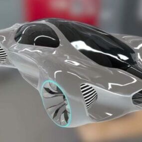 Mercedes Benz autoconcept Biome 3D-model