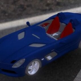 メルセデスベンツマクラーレン車3Dモデル