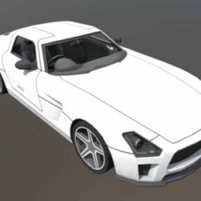 Auto Mercedes Benz Sls Amg 3D-model