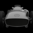 Concepto de coche Mercedes Benz Silver Arrow
