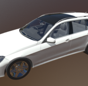 कार मर्सिडीज ई क्लास 3डी मॉडल