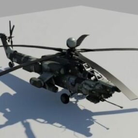 Mi-28n Havoc Helicopter 3d model