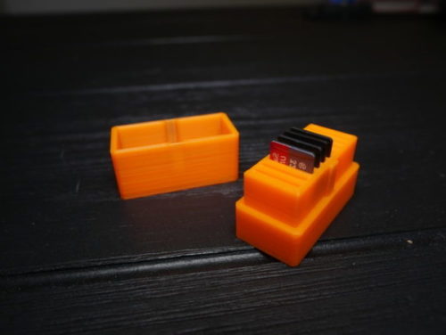 Micro SD Kartenhalter zum ausdrucken
