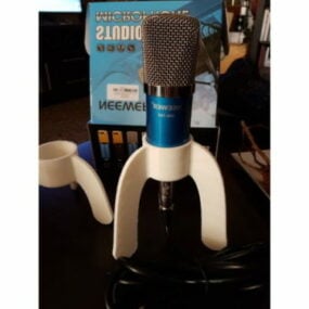 3d модель штатива для микрофона для печати