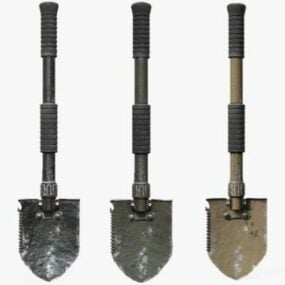 Military Shovel Hand Tool 3d model