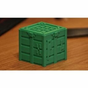 Minecraft 3d Crafting Table 3d модель для друку
