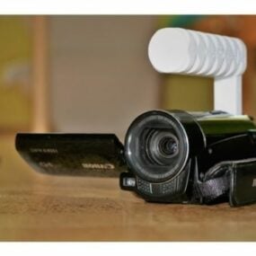 Printable Mini Shoe Camera Handle 3d model