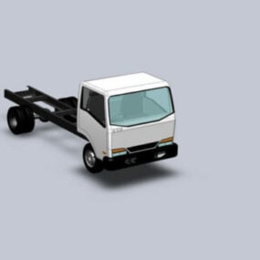 3D-Modell eines Mini-LKW-Fahrzeugs