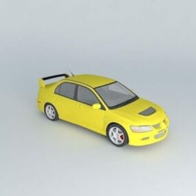 Auto Mitsubishi Lancer Evolution 2004 3D-Modell