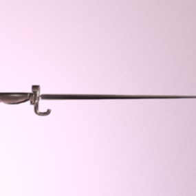 1886年銃剣剣武器3Dモデル