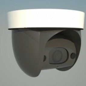 Moderni valvontakamera 3d-malli