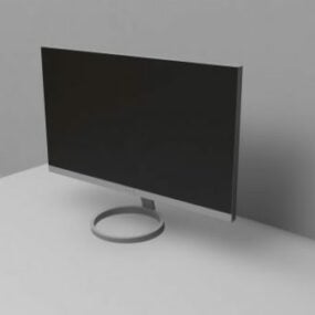 Modelo 3d de tela LED do monitor