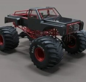 3D model terénního vozidla Monster Truck