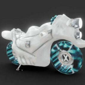 Motorfiets Roadster 3D-model