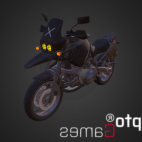 طراحی موتور سیکلت مدل سه بعدی