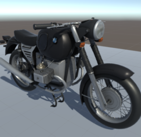 Modello 3d della motocicletta Ninja