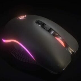 Mouse per giocatore con modello 3d a LED
