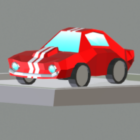 Lowpoly Mustang Auto Gt350