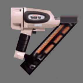 Home Tool Nail Gun 3d model