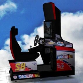 Máquina arcade Nascar modelo 3d