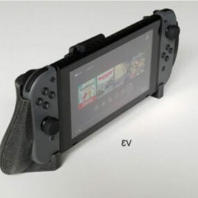 Modèle 3D imprimable de la poignée confort Nintendo Switch
