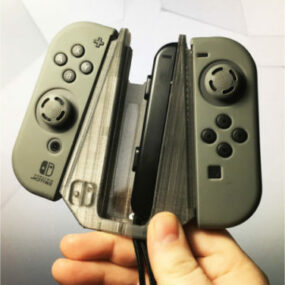 3D model Nintendo Switch Con U pro tisk